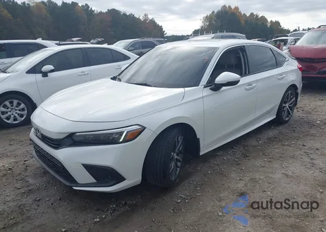 2024 Honda Civic Touring из США, поврежденный, VIN 2HGFE1F91RH307209